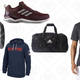 Texture Sweatshirt, $20 | Speed Trainer 3 Shoes, $60 | Ultimate Hood Collegiate N, $57 | Crossbody Sport Bag, $38 | Uncontrol Climachill Polo Shirt, $48